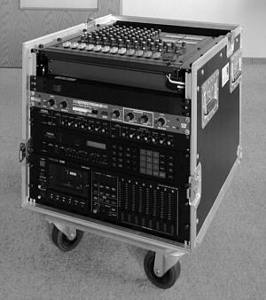 Foto vom analogen 8-Spur-Studio