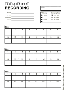 16 Spur-Aufnahmeplan (PDF-Datei) zum Ausdrucken